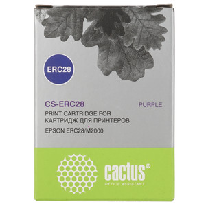 Картридж матричный Cactus CS-ERC28 фиолетовый