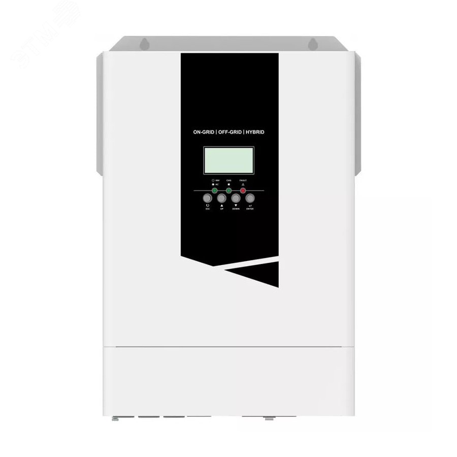 Инвертор солнечный SMARTWATT INV PLUS, 6.2 кВт, АКБ 48 В, 1 фаза, 1 MPPT, двойное преобразование, двойной выход на нагрузку INV PLUS 6.2-48MT on-line SMARTWATT
