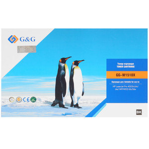 Картридж лазерный G&G GG-W1510X черный, с чипом
